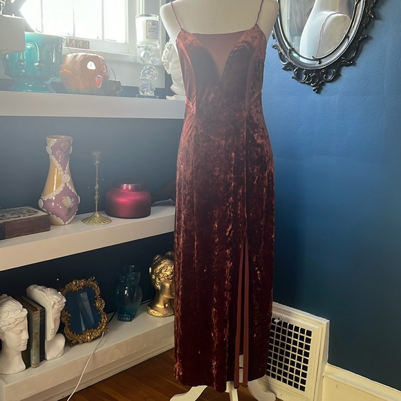 ❌SOLD❌Free People Moon Child Maxi Slip SMALL - Picture 2 of 9